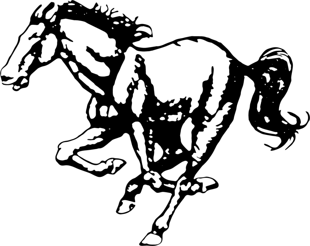 Coopersville Bronco Logo